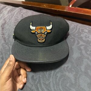 New Era Black and Green Snapback Cap